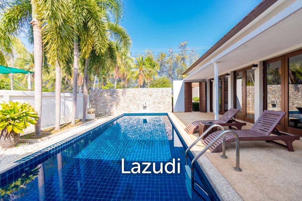 22 Rai land with Stunning 2 Pool Villas  at Sang-Arun Beach, Thap sakae