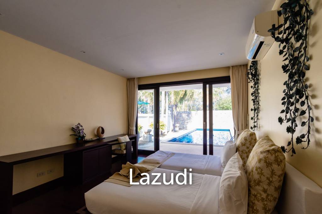 22 Rai land with Stunning 2 Pool Villas  at Sang-Arun Beach, Thap sakae