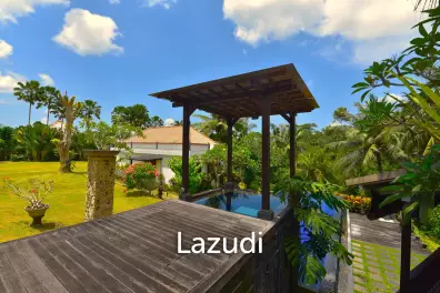 EXPANSIVE LUXURY LIVING: A HAVEN WITH JUNGLE AND RIVER VISTAS