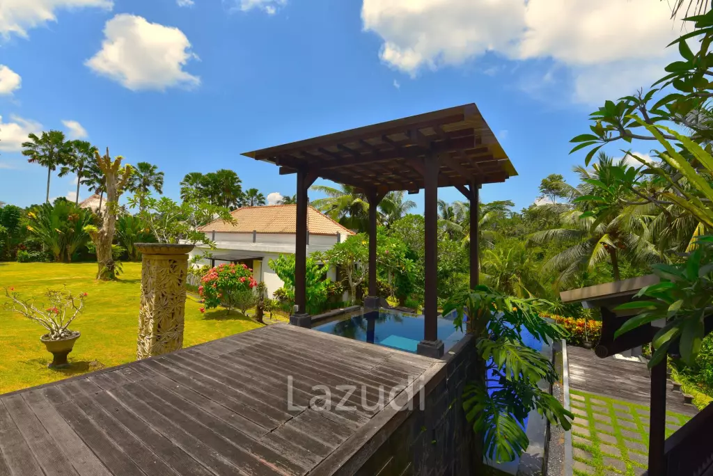 EXPANSIVE LUXURY LIVING: A HAVEN WITH JUNGLE AND RIVER VISTAS