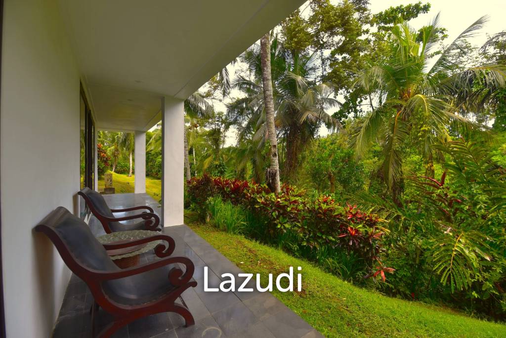 EXPANSIVE LUXURY LIVING: A HAVEN WITH JUNGLE AND RIVER VISTAS