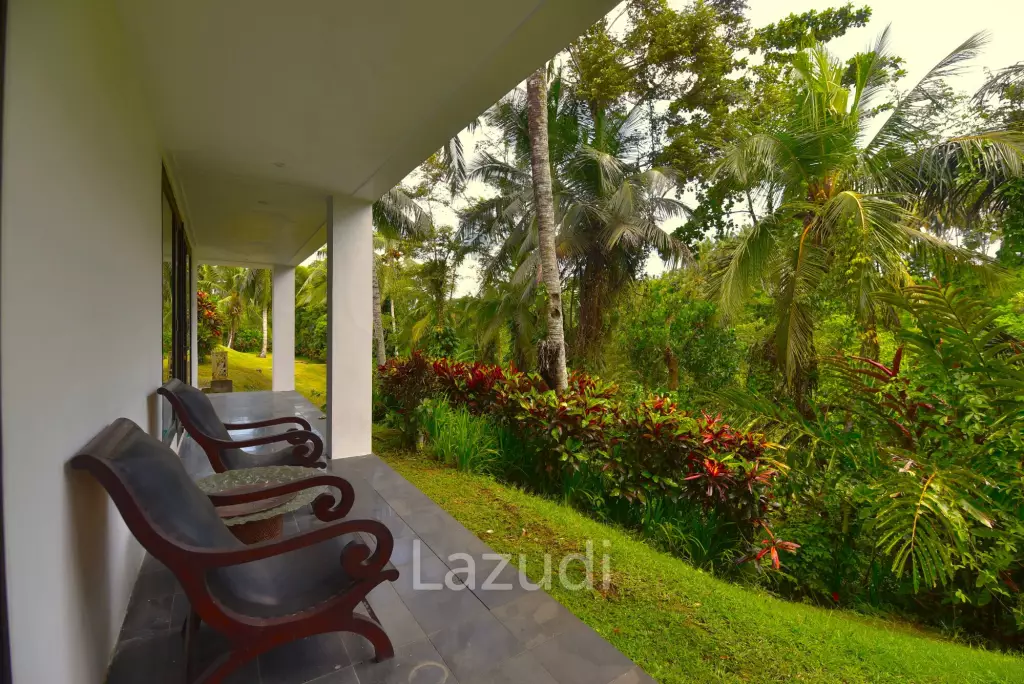 EXPANSIVE LUXURY LIVING: A HAVEN WITH JUNGLE AND RIVER VISTAS