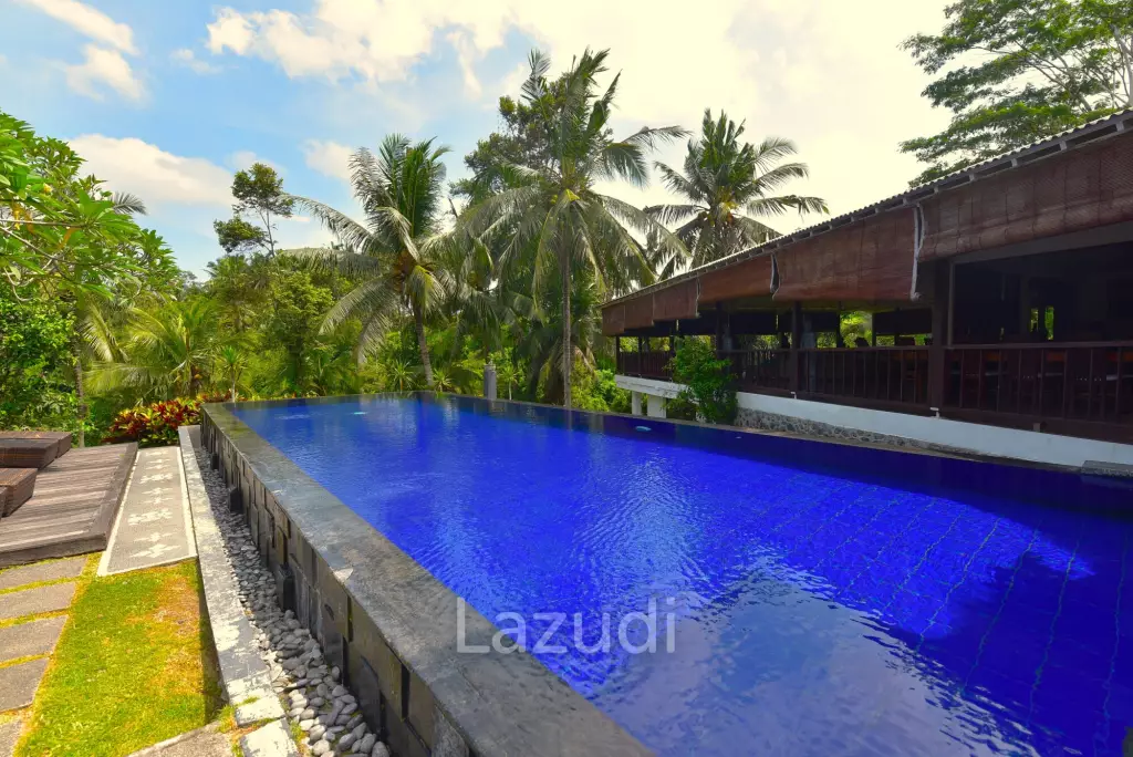 EXPANSIVE LUXURY LIVING: A HAVEN WITH JUNGLE AND RIVER VISTAS