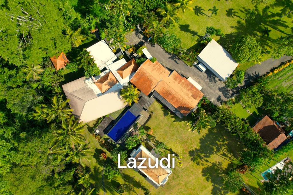 EXPANSIVE LUXURY LIVING: A HAVEN WITH JUNGLE AND RIVER VISTAS