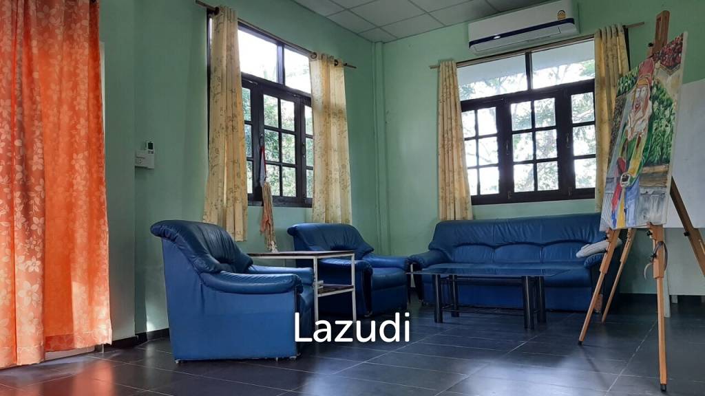 2 bedroom single storey house with pond on 6400m2 for sale