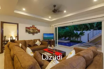 Beautiful Modern 5 bedroom villa in walking distance to Nai Harn beach,