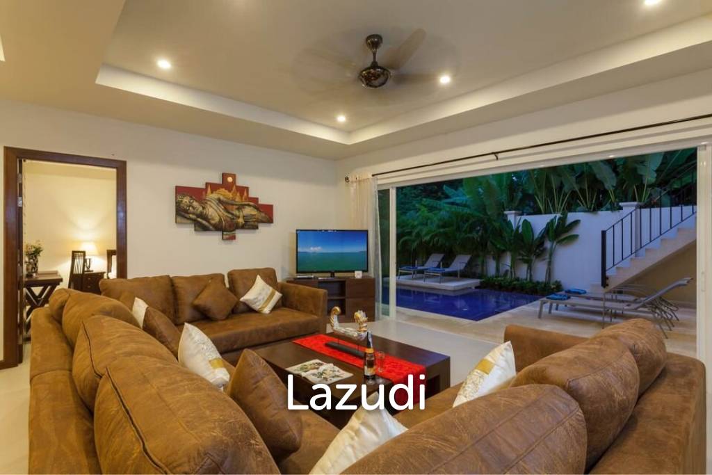 Beautiful Modern 5 bedroom villa in walking distance to Nai Harn beach,