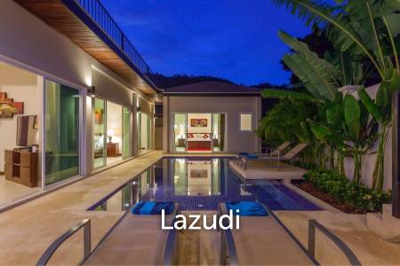 Beautiful Modern 5 bedroom villa in walking distance to Nai Harn beach,