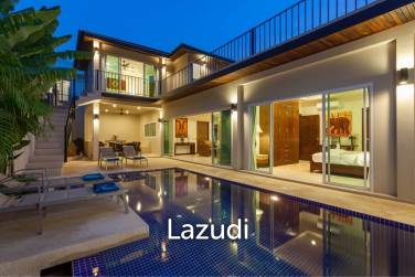 Beautiful Modern 5 bedroom villa in walking distance to Nai Harn beach,