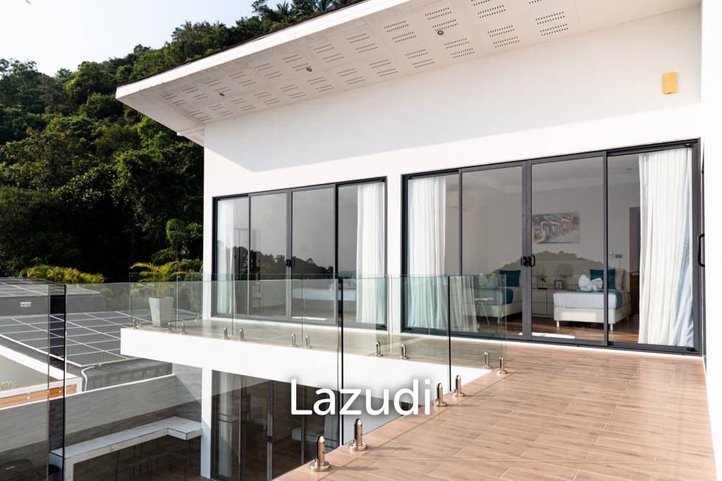 Luxury 5-Bedroom Villa with Ocean View in Chaweng