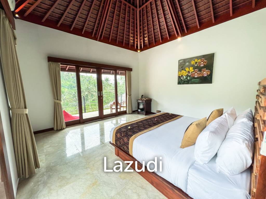 URGENT SALE!! BREATHTAKING UBUD RETREAT OVERLOOKING LUSH RICE PADDIES