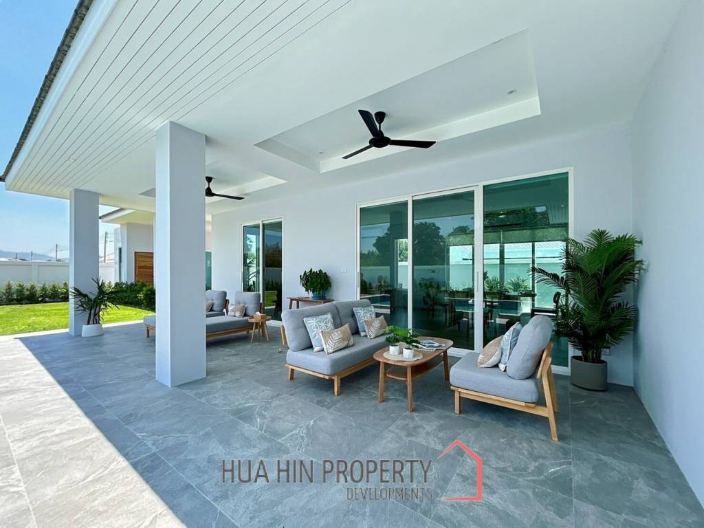 Brand New 3 Bedroom Pool Villa In Thap Tai