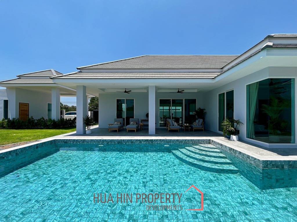 Brand New 3 Bedroom Pool Villa In Thap Tai