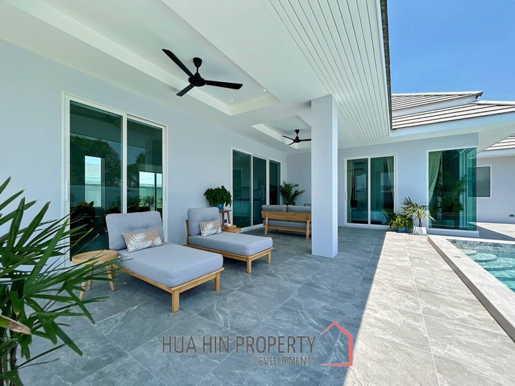 Brand New 3 Bedroom Pool Villa In Thap Tai