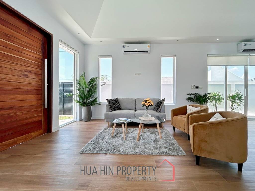 Brand New 3 Bedroom Pool Villa In Thap Tai