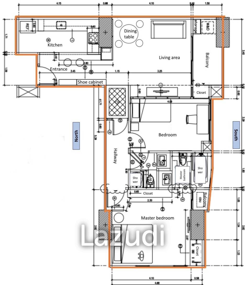2 Bed 2 Bath 80 SQ.M Prime Mansion Sukhumvit 31