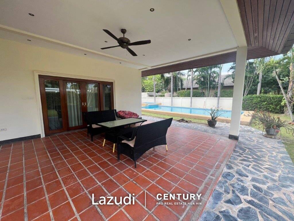 COCONUT GARDENS 2 : Large 3 bed pool villa