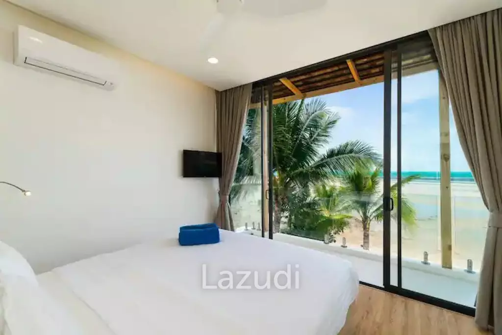 5-Bed Beachfront Villa in Bang Makham, Koh Samui