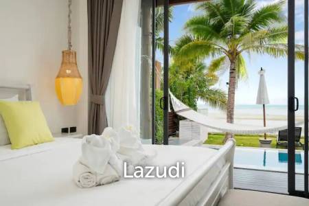 5-Bed Beachfront Villa in Bang Makham, Koh Samui