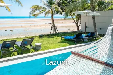 5-Bed Beachfront Villa in Bang Makham, Koh Samui