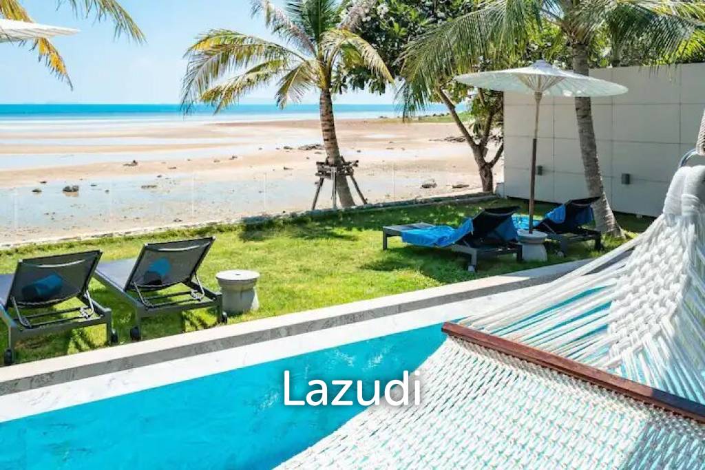 5-Bed Beachfront Villa in Bang Makham, Koh Samui