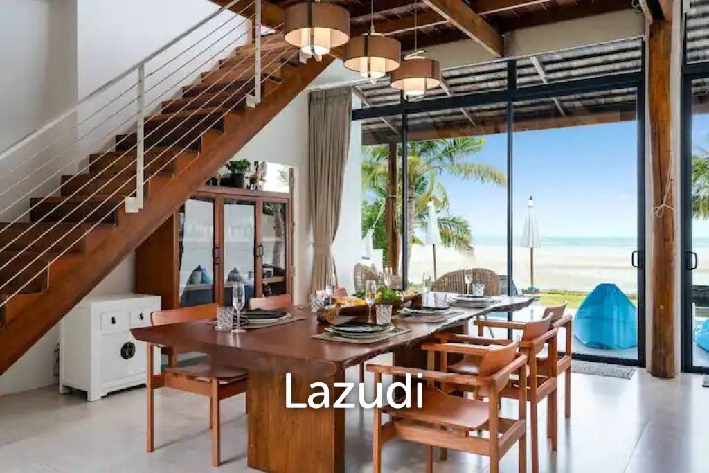 5-Bed Beachfront Villa in Bang Makham, Koh Samui