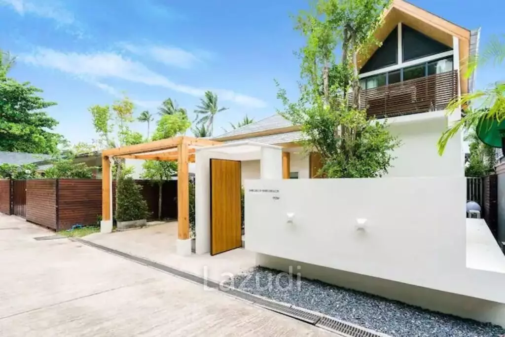 5-Bed Beachfront Villa in Bang Makham, Koh Samui