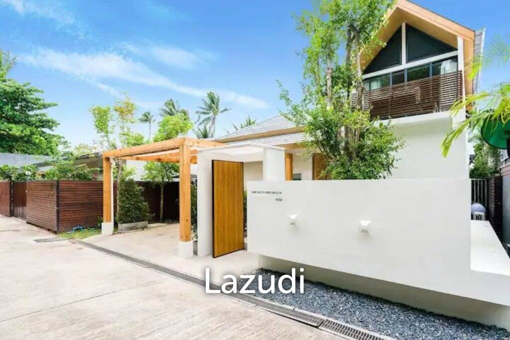 5-Bed Beachfront Villa in Bang Makham, Koh Samui