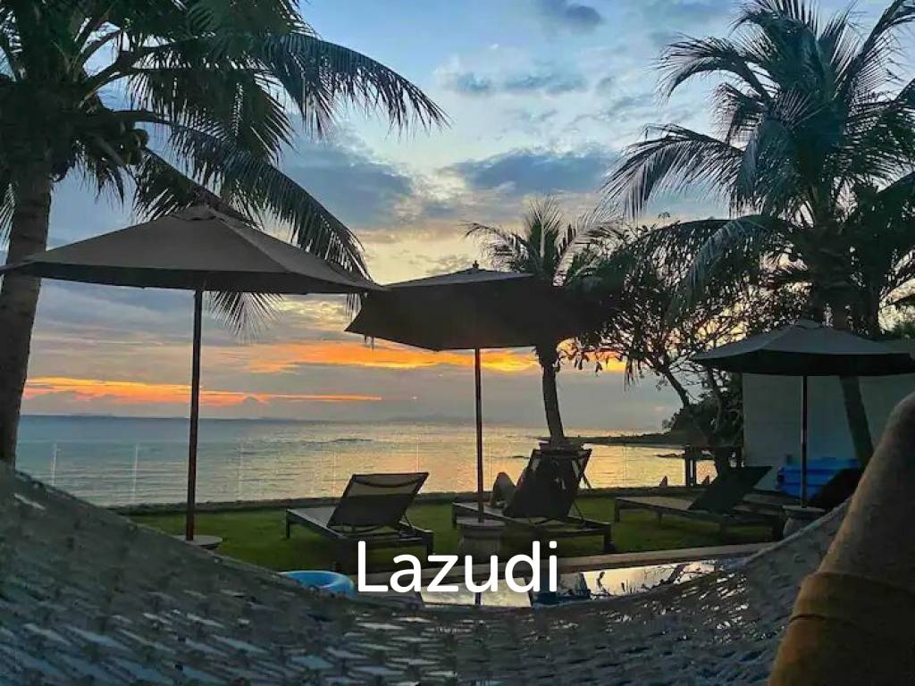 5-Bed Beachfront Villa in Bang Makham, Koh Samui