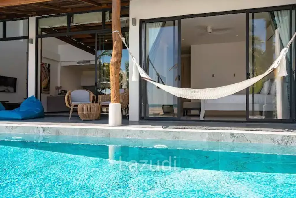 5-Bed Beachfront Villa in Bang Makham, Koh Samui