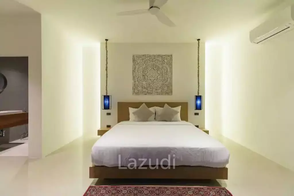 5-Bed Beachfront Villa in Bang Makham, Koh Samui