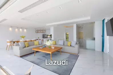 3-Bed 3 Bath Villa with Ocean View in Chaweng Noi