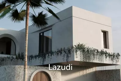 MODERN TWO-STORY VILLA WITH OCEAN VIEW ROOF BAR IN UNGASAN