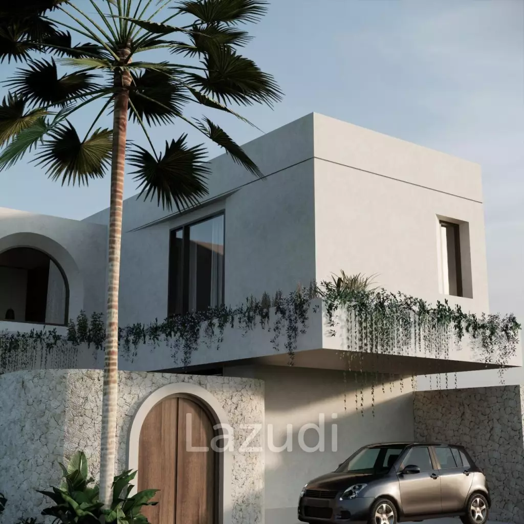 MODERN TWO-STORY VILLA WITH OCEAN VIEW ROOF BAR IN UNGASAN