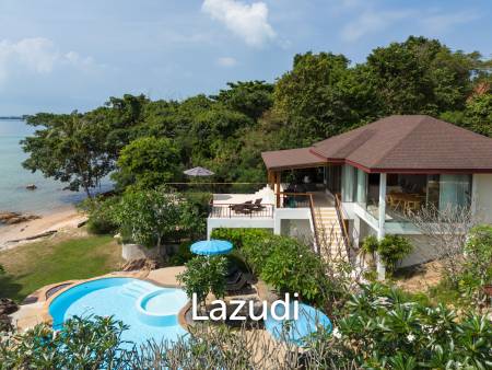 Luxury Beachfront 3 Bed Villa in Ko Samui