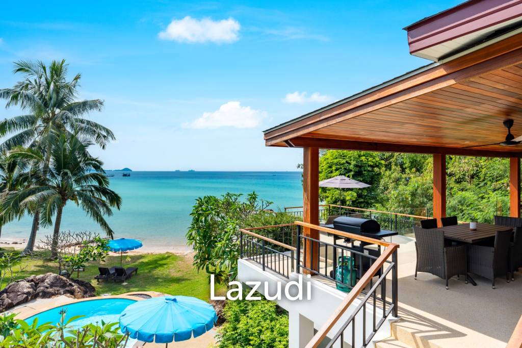 Luxury Beachfront 3 Bed Villa in Ko Samui