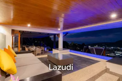 Luxury Seaview Villa In Exclusive Hilltop Estate