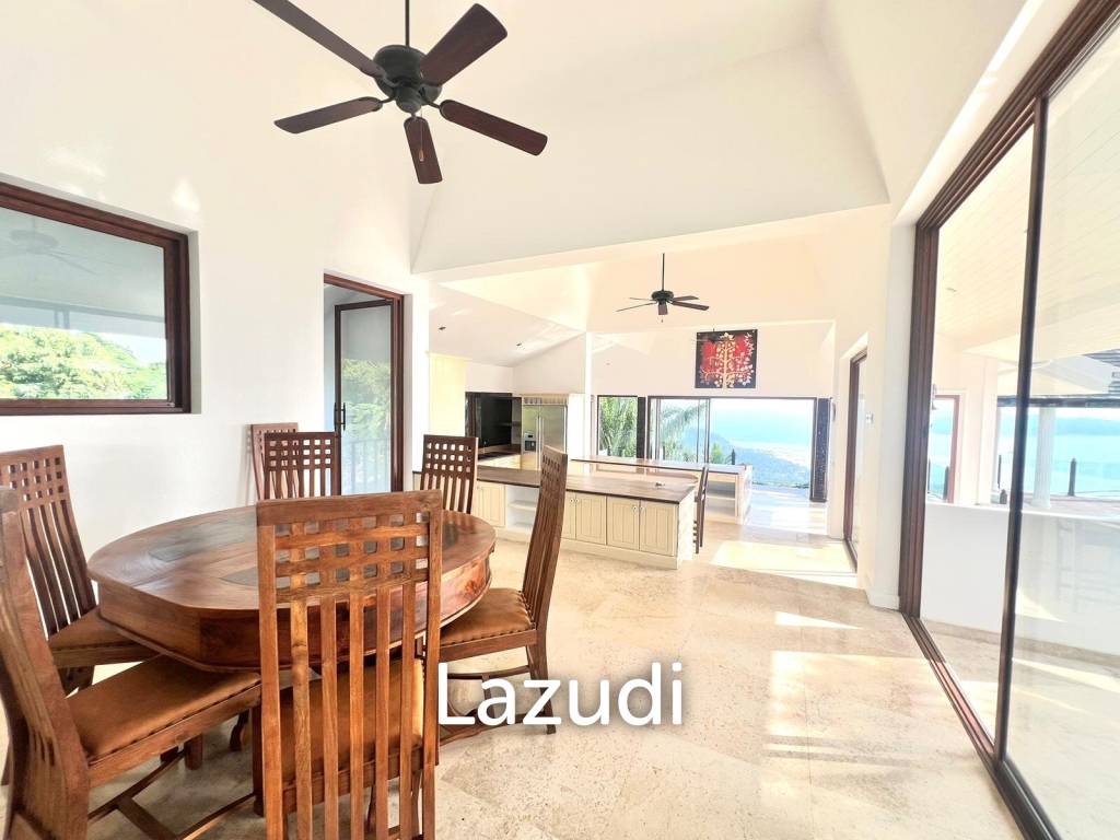 Stunning 4 Bedroom Sea View Villa in Taling Ngam, Koh Samui