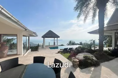 Stunning 4 Bedroom Sea View Villa in Taling Ngam, Koh Samui