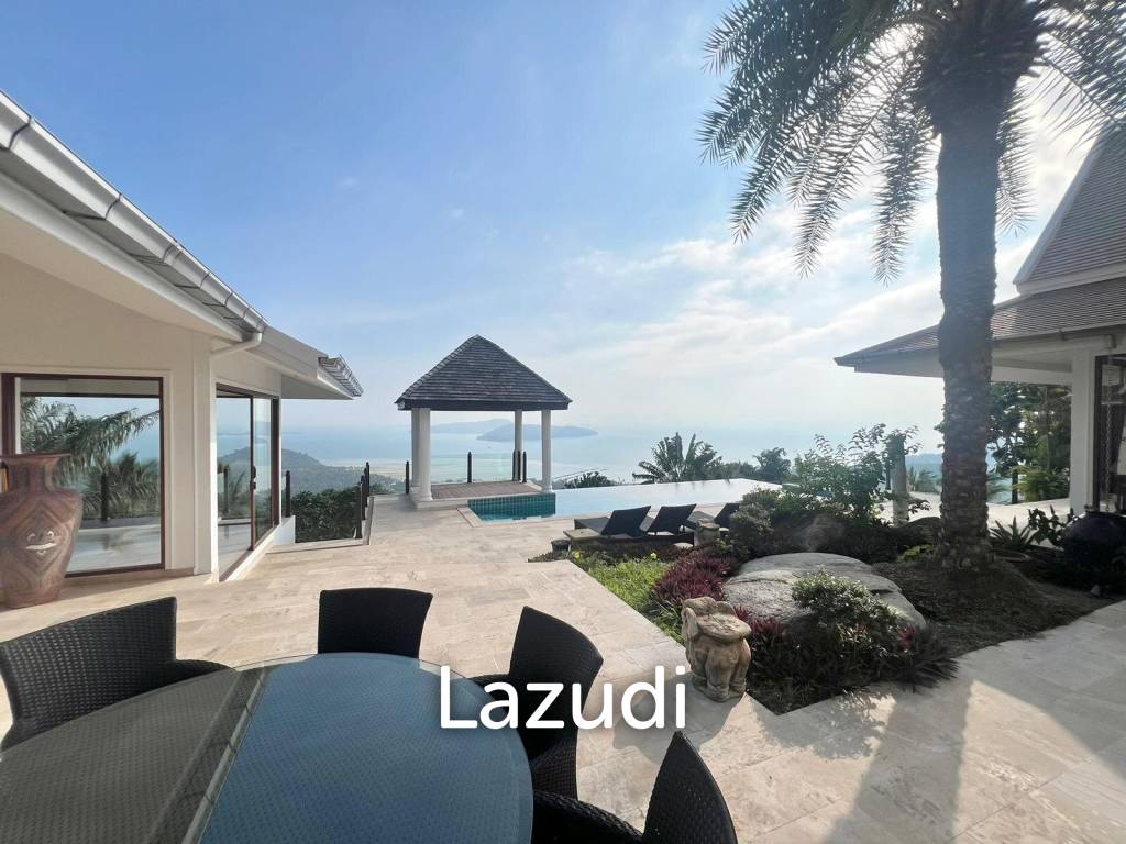 Stunning 4 Bedroom Sea View Villa in Taling Ngam, Koh Samui