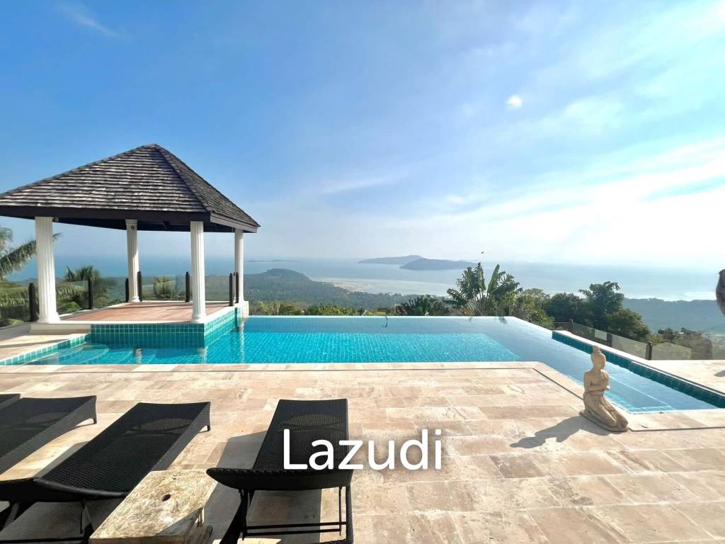 Stunning 4 Bedroom Sea View Villa in Taling Ngam, Koh Samui