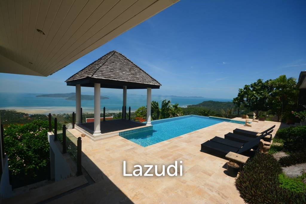 Stunning 4 Bedroom Sea View Villa in Taling Ngam, Koh Samui