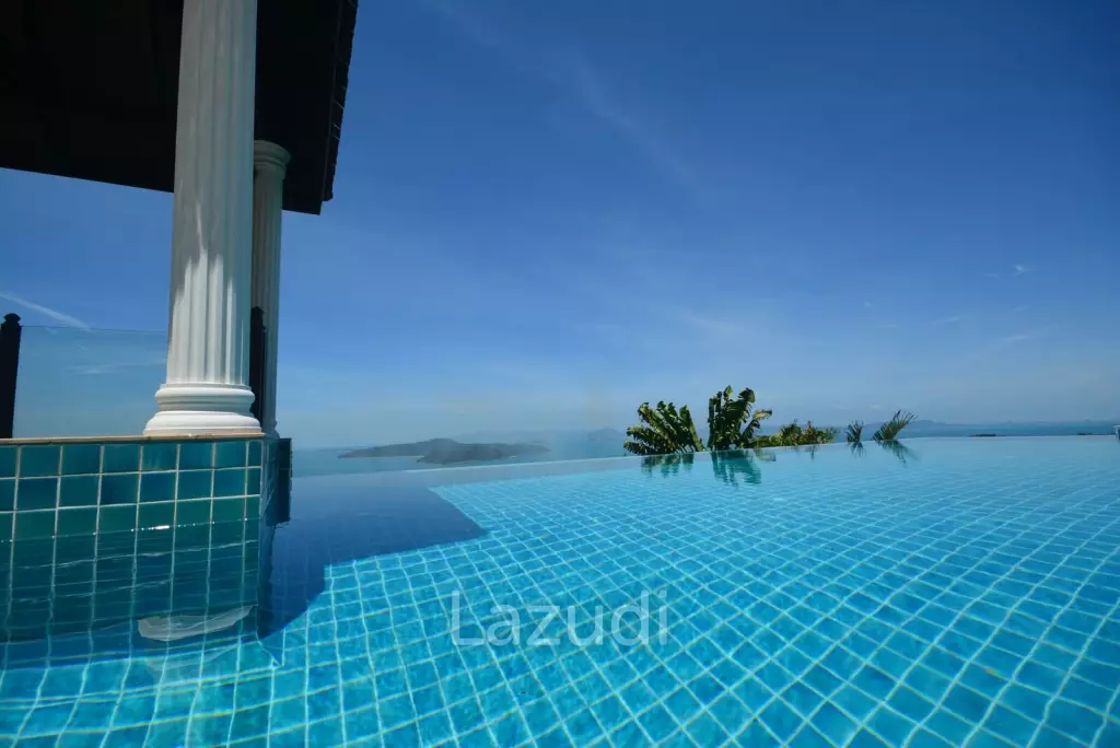 Stunning 4 Bedroom Sea View Villa in Taling Ngam, Koh Samui
