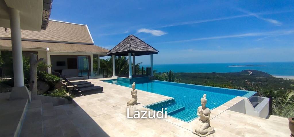 Stunning 4 Bedroom Sea View Villa in Taling Ngam, Koh Samui