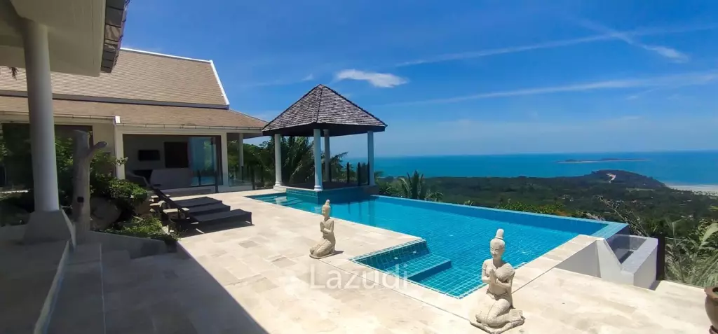 Stunning 4 Bedroom Sea View Villa in Taling Ngam, Koh Samui