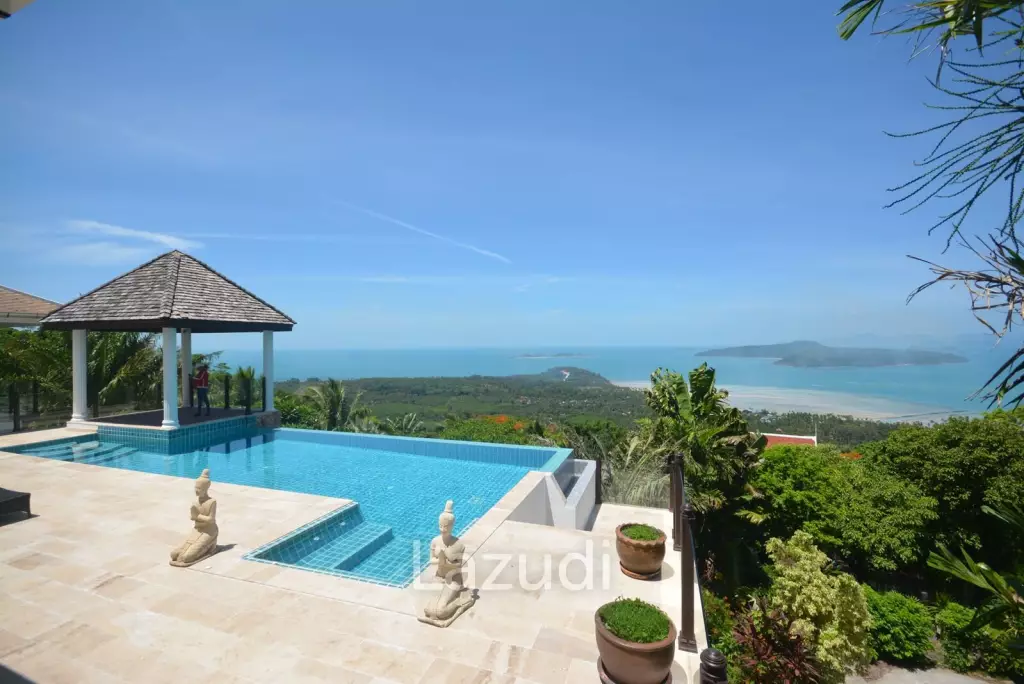 Stunning 4 Bedroom Sea View Villa in Taling Ngam, Koh Samui
