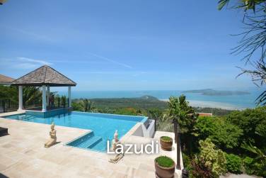 Stunning 4 Bedroom Sea View Villa in Taling Ngam, Koh Samui