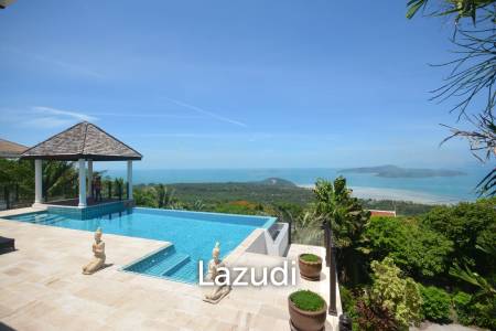 Stunning 4 Bedroom Sea View Villa in Taling Ngam, Koh Samui