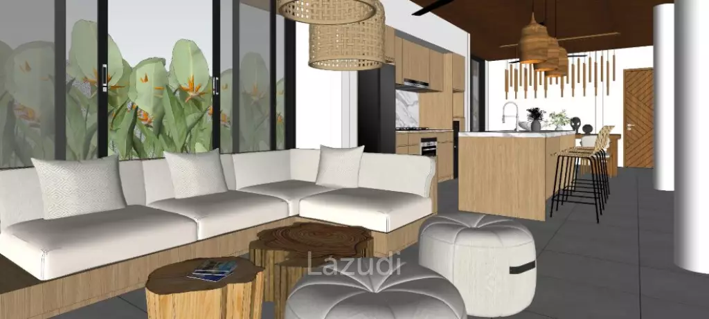 3 Bed 3 Bath 129.75 SQ.M Villa Kelapa