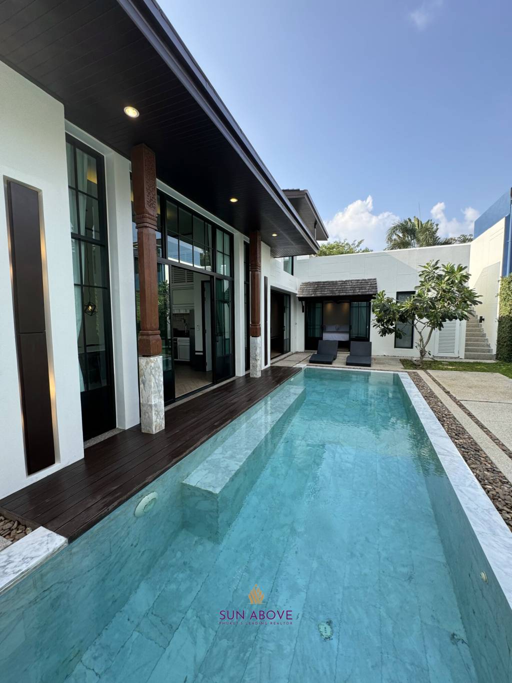 3-Bedroom pool Villa for rent near Boat Avenue, Choeng Thale